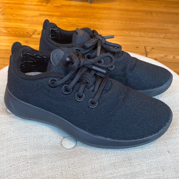 allbirds Shoes - Allbirds WRM Wool Runner Black Women's 6